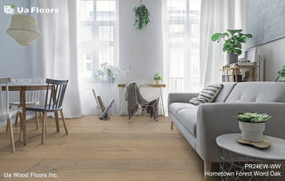 Hometown Forest Word Oak Engineered Hardwood by UA Floors