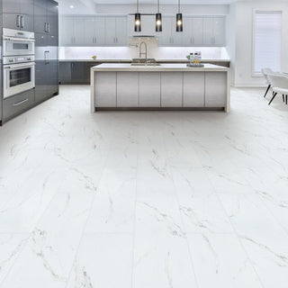 Honed Carrara Vinyl by Next Floor