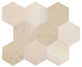 Honest Greige Hexagon Tile & Stone by American Olean