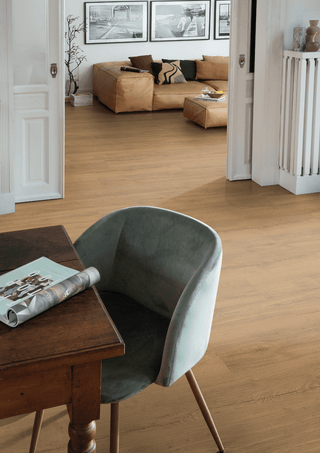Honey Elva Oak Water Resistant Laminate by Egger