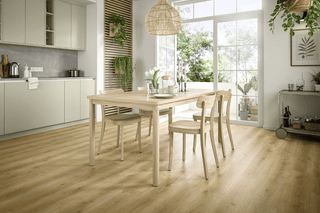 Honey Messina Oak Water Resistant Laminate by Egger