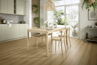 Honey Padua Oak Water Resistant Laminate by Egger