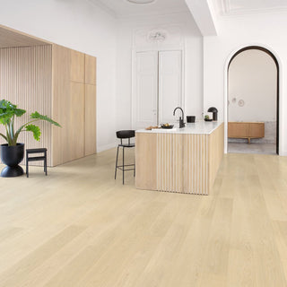 Icy White Oak Matt Engineered Hardwood by Quickstep