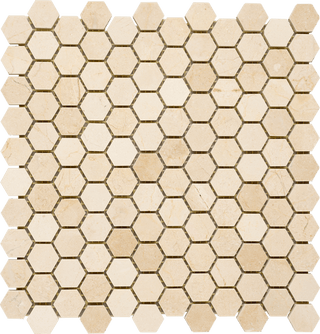 Imagery Glass Mosaic - Cremahex Soprano Tile & Stone by Stanton