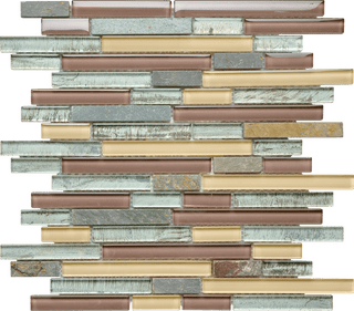 Imagery Glass Mosaic - Ij - gsl - 58 - rs Sparkle Tile & Stone by Stanton