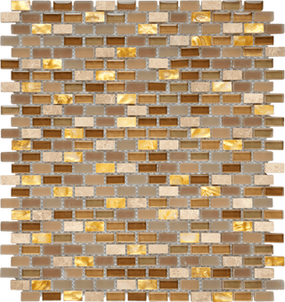 Imagery Glass Mosaic - Img - shbg Shell Beige Tile & Stone by Stanton
