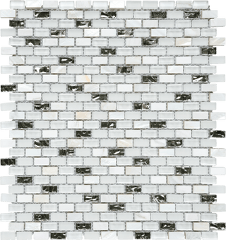 Imagery Glass Mosaic - Img - shwh Shell White Tile & Stone by Stanton