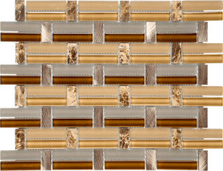 Imagery Glass Mosaic - Imgssim - w - pb Gladsto Tile & Stone by Stanton