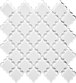 Imagery Glass Mosaic - Imj - wj White Frosted Tile & Stone by Stanton
