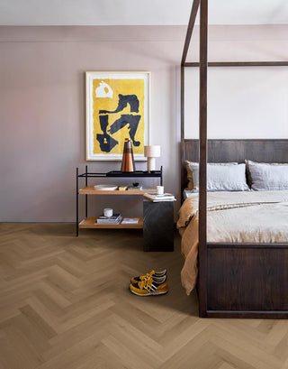 Intention - Click 6 mm Sensation Herringbone Vinyl by Kahrs