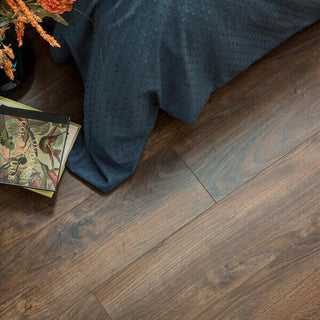 Java Brown Water Resistant Laminate by BerryAlloc