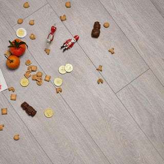 Jazz Light Grey Water Resistant Laminate by BerryAlloc