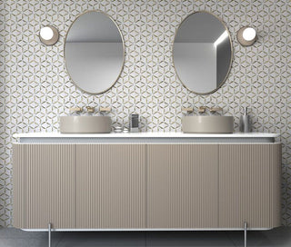 KALEIDOSCOPE GOLD Tile & Stone by Anthology Tile