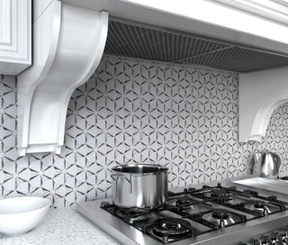 KALEIDOSCOPE SILVER Tile & Stone by Anthology Tile