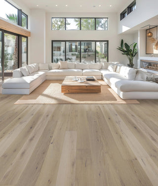 Killim Beige Engineered Hardwood by HF Design LLC