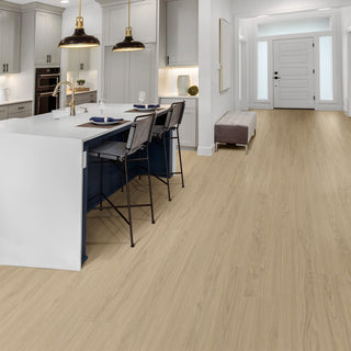 Lacebark Elm, Wheat 7”x48” Vinyl by Tarkett Home