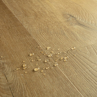 Linen oak medium natural Vinyl by Quickstep