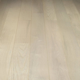 Linen White Oak (Narrow Plank) Engineered Hardwood by Hallmark Floors
