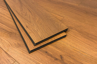 Luxe Mahogany Waterproof Laminate by Montserrat Floors