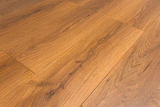 Luxe Mahogany Waterproof Laminate by Montserrat Floors