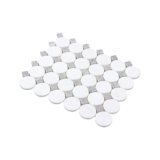 Manor Gray Buttons Tile & Stone by Anthology Tile