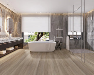 Metallic Taupe Vinyl by Montserrat Floors