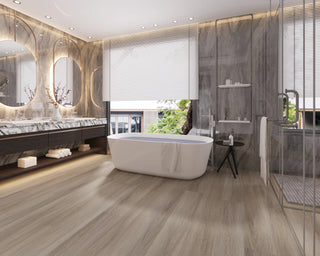 Metallic Taupe Vinyl by Montserrat Floors