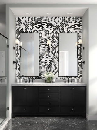 MIDNIGHT ARABESQUE Tile & Stone by Anthology Tile