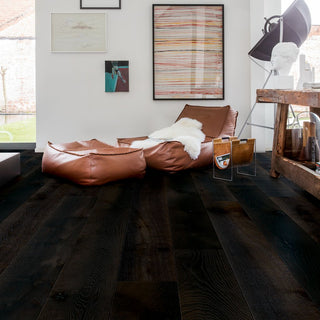 Midnight oak oiled Engineered Hardwood by Quickstep