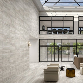 Mineral Rectangle Fluted Tile & Stone by American Olean
