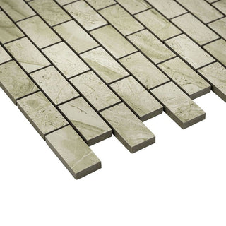 MISTY SILK 1X2 MOSAIC MATTE Tile & Stone by Anthology Tile
