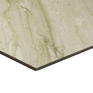 MISTY SILK HEXAGON POLISHED Tile & Stone by Anthology Tile