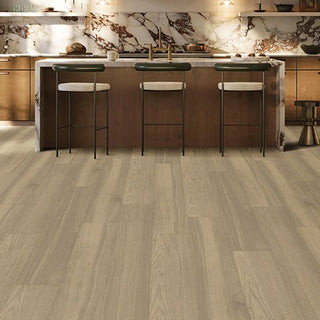 Moderne Walnut Sand 9”x60” Vinyl by Tarkett Home