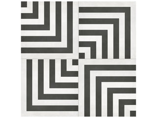 Monochrome Blend Geo 8x8 Tile & Stone by Anatolia Tile