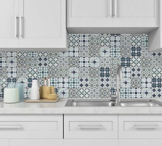 MOROCCAN MIX AZURE Tile & Stone by Anthology Tile