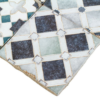 MOROCCAN MIX AZURE Tile & Stone by Anthology Tile