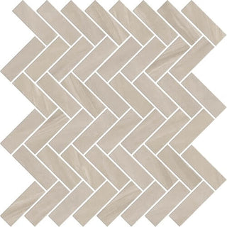 Mosaic A Herringbone 11x13 Tile & Stone by Happy Floors