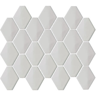 Mosaic Albar Glossy Diamond 10.5x13 by Happy Floors