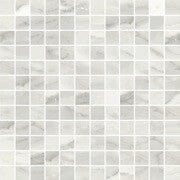 Mosaic Bardiglio Bianco Polished 1x1 (12x12 Sheet) Tile & Stone by Happy Floors