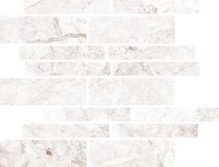 Mosaic Bianco Muretto 11x13 by Happy Floors
