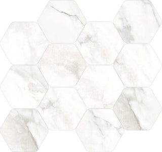 Mosaic Borghini Natural Hexagon 12x13.5 by Happy Floors