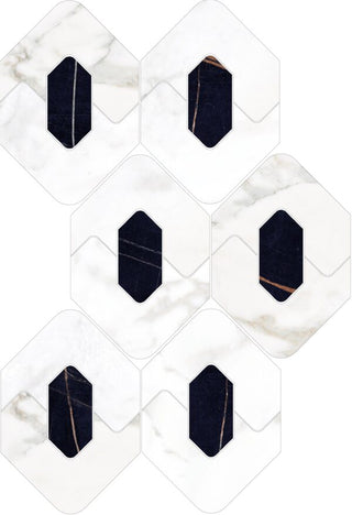 Mosaic Borghini Polished Legend 8x13 by Happy Floors