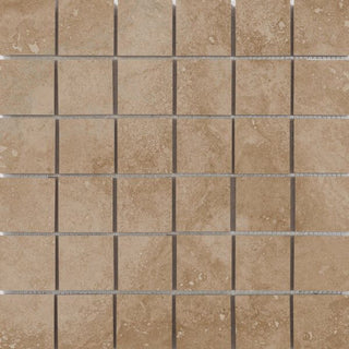 Mosaic Cipriani Noce 2x2 (12x12 Sheet) Tile & Stone by Happy Floors
