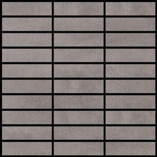 Mosaic Contempo Grey 1.25x4 (12x12 Sheet) Tile & Stone by Happy Floors