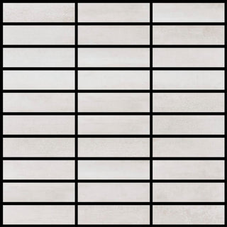 Mosaic Contempo White 1.25x4 (12x12 Sheet) Tile & Stone by Happy Floors