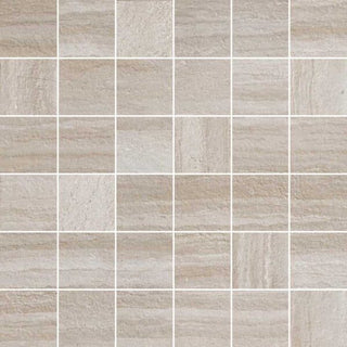 Mosaic Cream 2x2 (12x12 Sheet) by Happy Floors