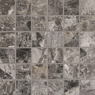 Mosaic Dark 2x2 (12x12 Sheet) by Happy Floors