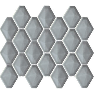 Mosaic Dark Glossy Diamond 10.5x13 by Happy Floors
