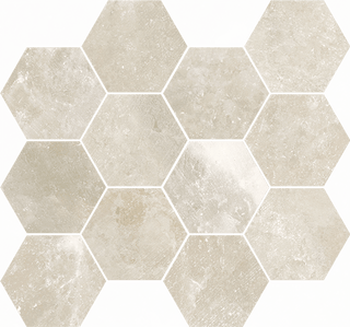 Mosaic Desert Hexagon 12x14 by Happy Floors