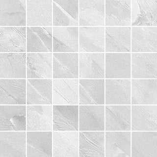 Mosaic Light Grey 2x2 (12x12 Sheet) by Happy Floors